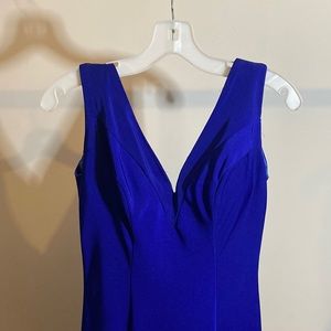 Navy Blue long prom or wedding dress